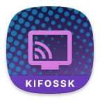 kiFOSSk app icon — minimalist FOSS kiosk browser